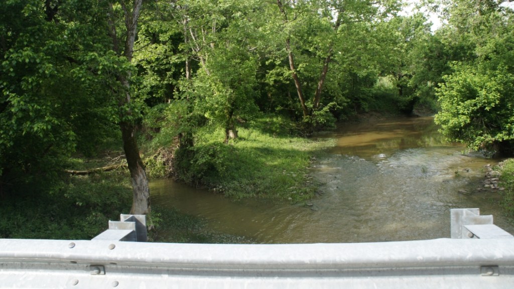 Fork Lick Creek - north side of Jarvis farm
