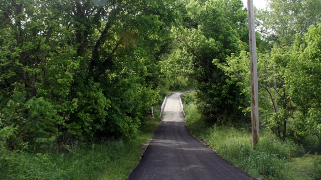 Bridge over Fork Lick Creek - north side of Jarvis farm